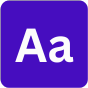 Swap between normal and enhanced text